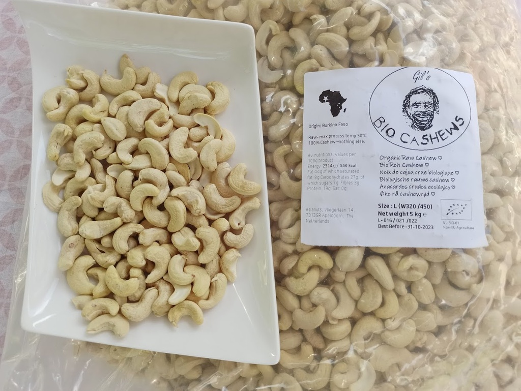 Organic Cashew 5kg