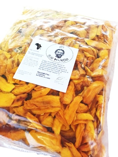 [DRIED_MANGO_BIO_2KG] Mangue Séchée Bio "Amélie" 2kg [Côte d'Ivoire]